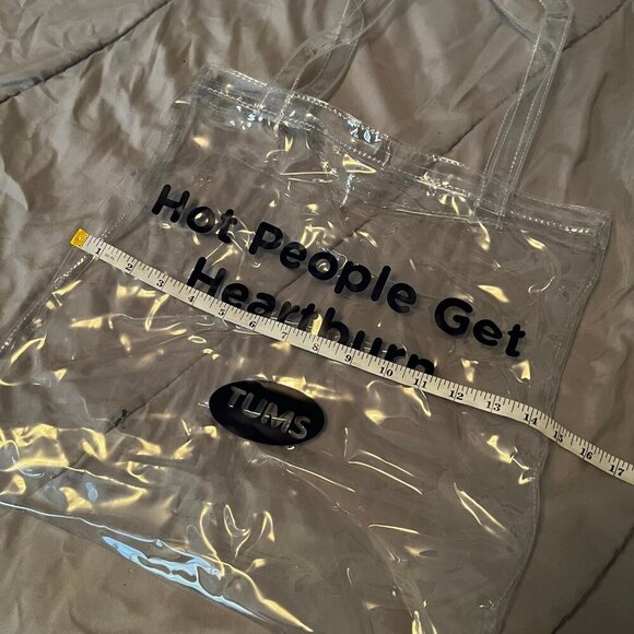 Hot People Get Heartburn Tums Tote Bag - Picture 5 of 6